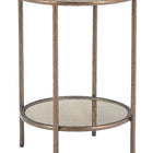 Zuo Anelli Side Table Bronze