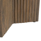 Zuo Tailo Side Table White & Brass