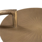 Zuo Voler Side Table Brass