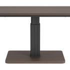 Zuo Brule Adjustable Dining Table Walnut