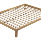 Zuo Luum Queen Platform Bed Frame Natural