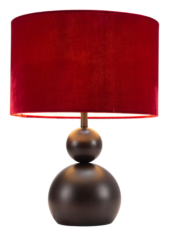Zuo Shobu Table Lamp Red