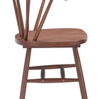 Zuo Stenger Dining Chair (Set of 2) Walnut
