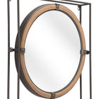 Zuo Capell Mirror Antique Gray