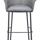 Zuo Garston Barstool Gray