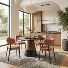 Zuo Prairie Dining Chair (Set of 2) Brown