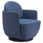 Zuo Bant Swivel Chair Blue