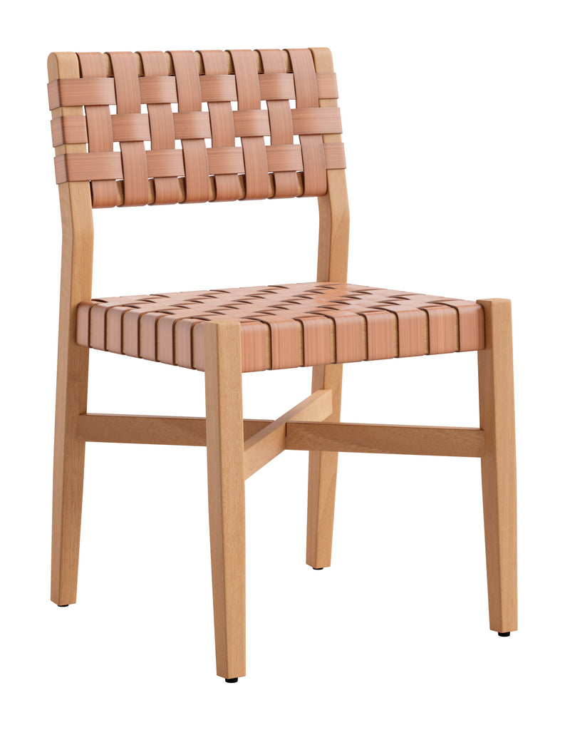 Zuo Mizuya Dining Chair Brown