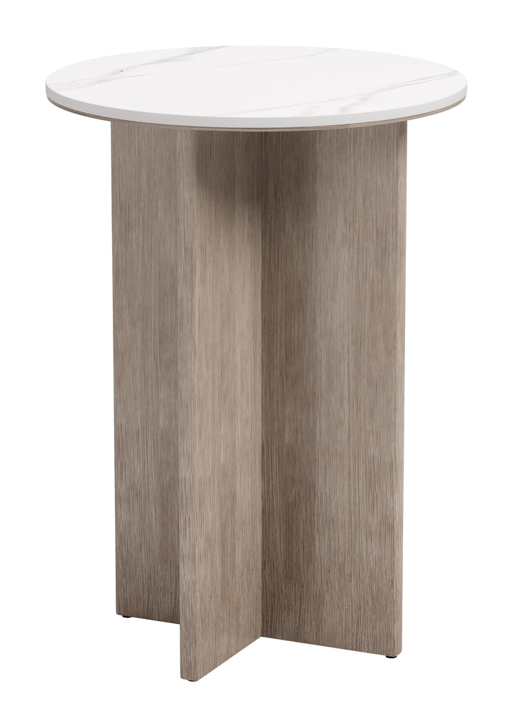 Zuo Oceanveil Side Table White