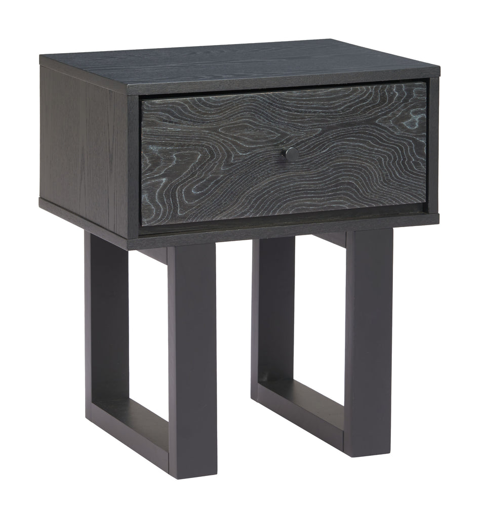 Zuo Gus Nightstand Black