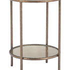 Zuo Anelli Side Table Bronze