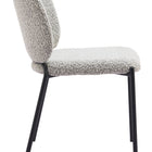Zuo Plat Dining Chair (Set of 2) Gray