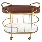 Zuo Antalya Bar Cart Multicolor