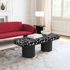 Zuo Botoia Bench Black & White