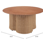 Zuo Soka Coffee Table Natural