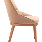 Zuo Ayr Dining Chair (Set of 2) Tan