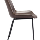 Zuo Byron Dining Chair (Set of 2) Brown