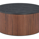 Zuo Nejaus Coffee Table Black & Walnut