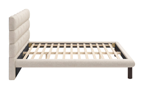 Zuo Placid King Bed Beige