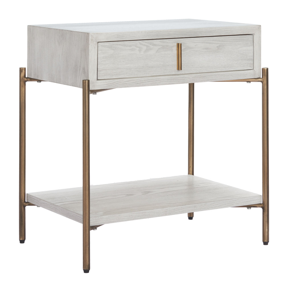 Zuo Yoru Side Table Oak White