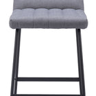 Zuo Pago Counter Stool (Set of 2) Gray