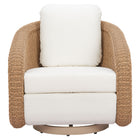 Zuo Solara Swivel Chair Ivory