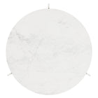 Zuo Barmas Coffee Table White & Silver