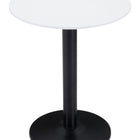 Zuo Alto Bistro Table White & Black
