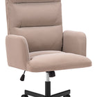 Zuo Sable Office Chair Gray
