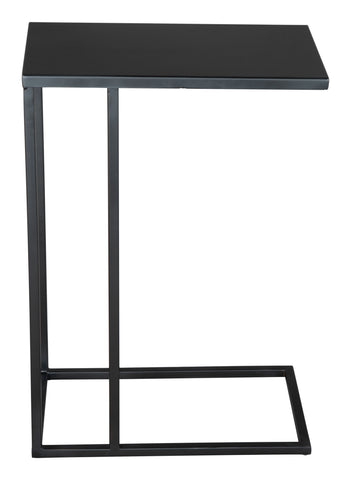 Zuo Atom Side Table Black