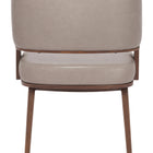 Zuo Poise Dining Chair Brown & Walnut