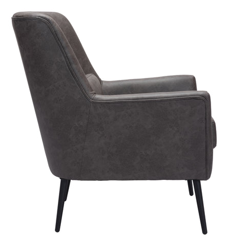 Zuo Ontario Accent Chair Vintage Black