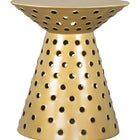Zuo Proton Side Table Gold