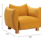 Zuo Meia Accent Chair Mustard