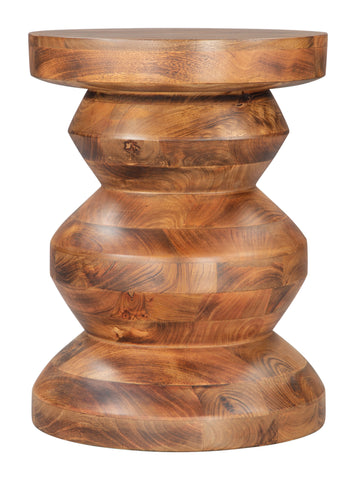 Zuo Kerala Side Table Walnut