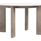 Zuo Oceanveil Round Dining Table White