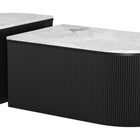 Zuo Ormara Coffee Table Set (2-Piece) White & Black