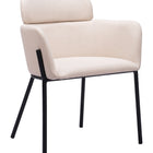 Zuo Bremor Dining Chair (Set of 2) Beige