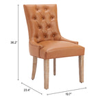 Zuo Nuby Dining Chair Brown