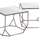 Zuo Arzon Coffee Table Set (2-Piece) Bronze