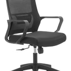 Zuo Jett Low Back Office Chair Black