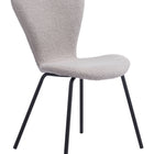 Zuo Thibideaux Dining Chair (Set of 2) Light Gray