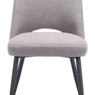 Zuo Teddy Dining Chair (Set of 2) Gray