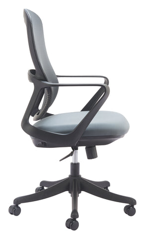 Zuo Delo Office Chair Gray