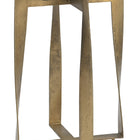 Zuo Noara Accent Table Black & Brass