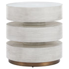 Zuo Laha Side Table Oak White