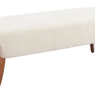 Zuo Charm Bench Ivory