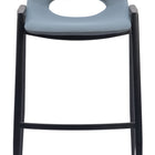 Zuo Desi Barstool (Set of 2) Azure Gray