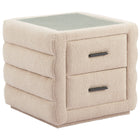 Zuo Soffice Nightstand Beige