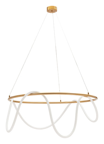 Zuo Wiber Ceiling Lamp Brass